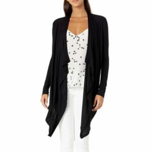 BCBGMaxAzria Light Black Cardigan Size Medium